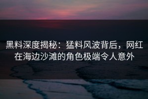 黑料深度揭秘：猛料风波背后，网红在海边沙滩的角色极端令人意外